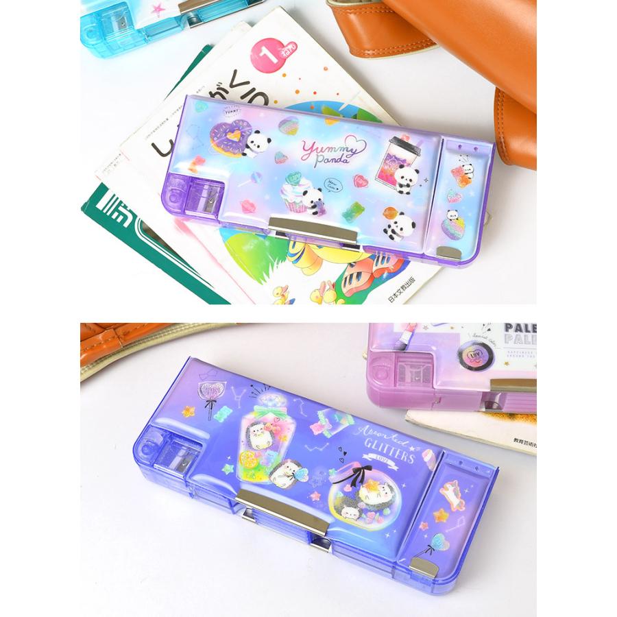 筆箱 かわいい 小学生 女の子 両面 箱型 ペンケース おしゃれ 韓国 オルチャン 筆箱 文房具 小学校 入学準備 女子 ペン ケース トレンド ファンシー 通園 通学 Crux Tis 通販 Yahoo ショッピング