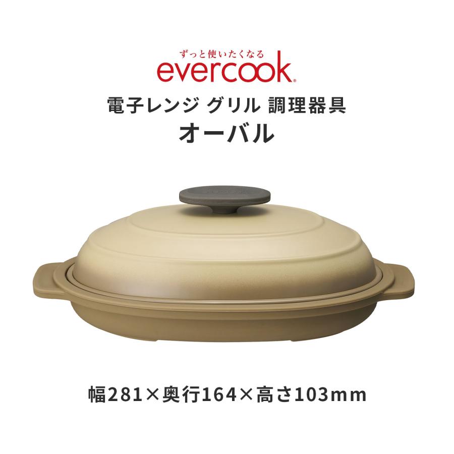 EASILY COOK 電子レンジ調理器具 2点セット（ 電子レンジ グリル 調理器具 エバークック evercook EAMWOV ドウシシャ