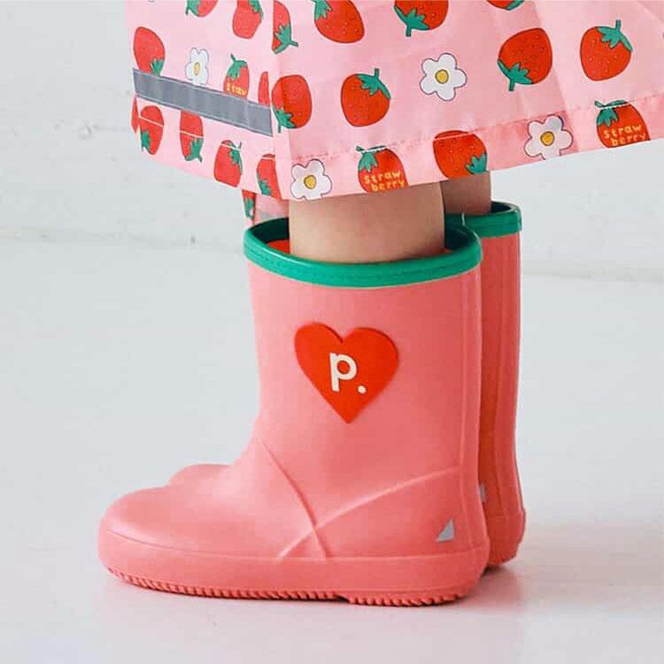 p.premier（ピードットプルミエ） レインブーツ キッズ 長靴 子供
