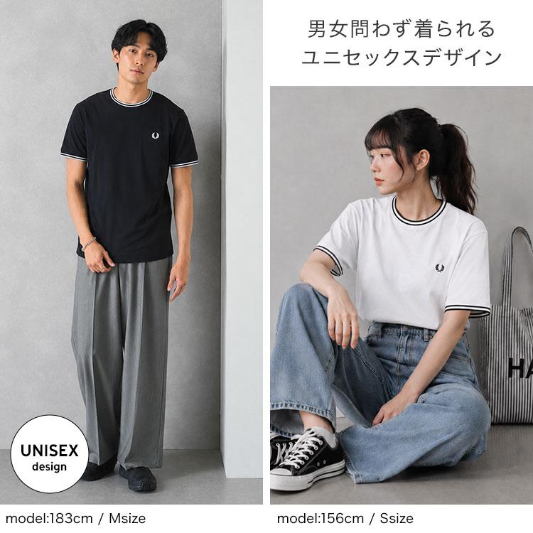 FRED PERRY（フレッドペリー） Tシャツ M1588 Twin Tipped T-Shirt