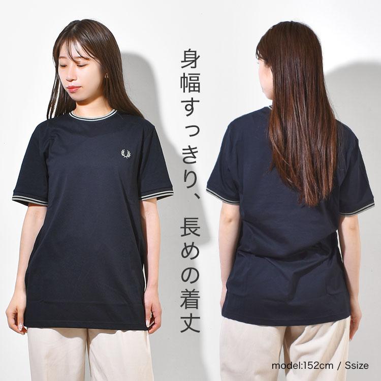 FRED PERRY（フレッドペリー） Tシャツ M1588 Twin Tipped T-Shirt