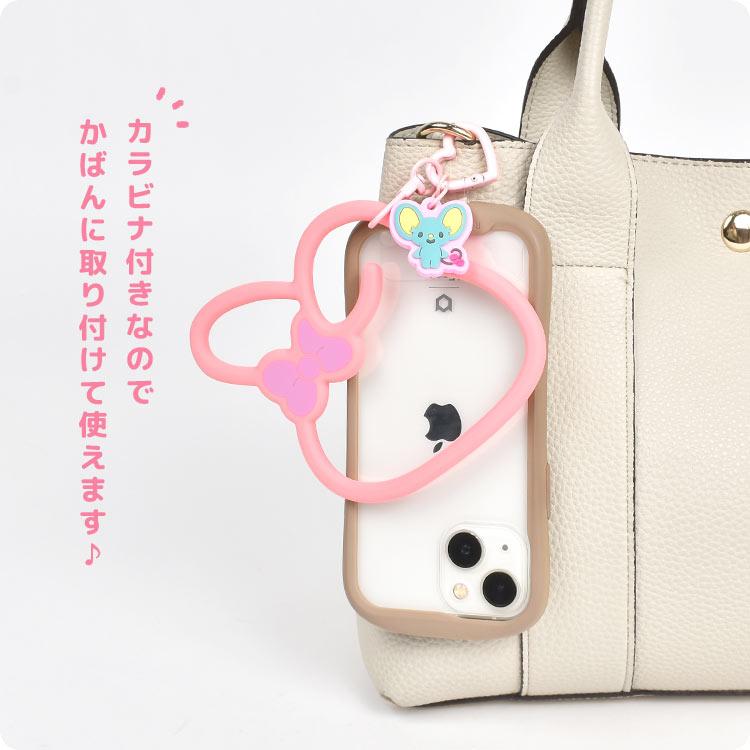 スマホストラップ 手首 サンリオ シリコンブレスレット シナモン