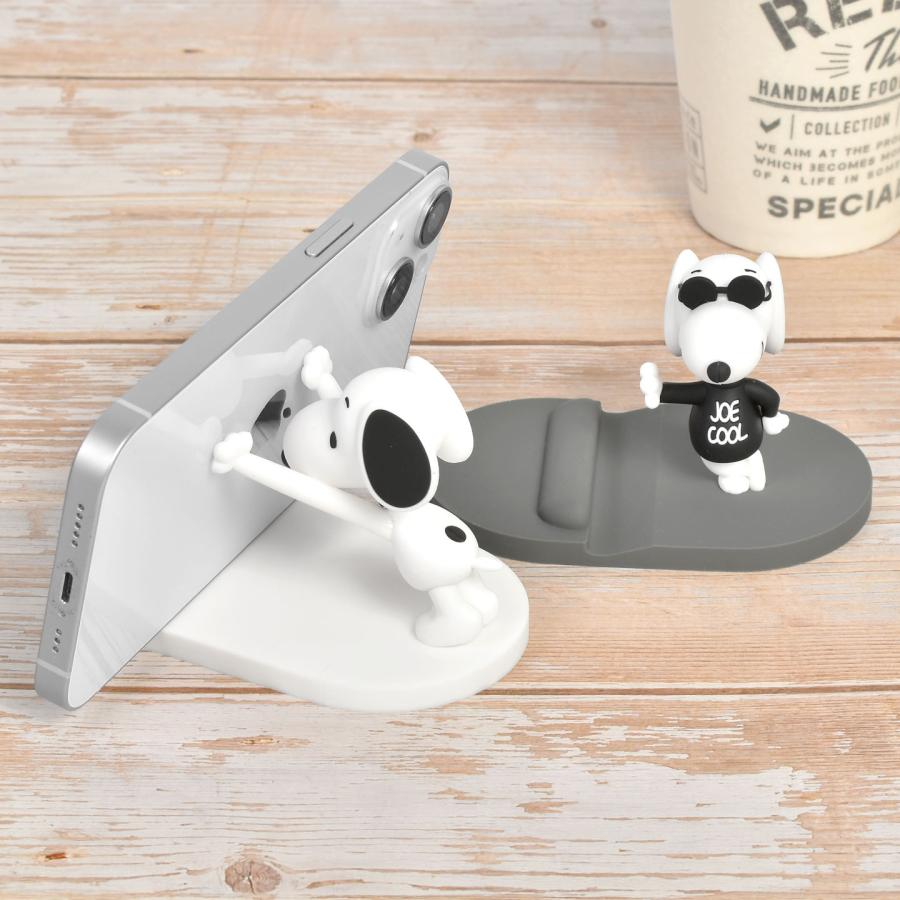 SNOOPY（スヌーピー） スマホスタンド 卓上 かわいい マスコット