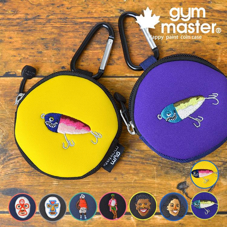 コインケース カラビナ付き 小銭入れ ジムマスター かわいい Gym Master 丸型 丸い ミニコインケース キッズ レディース メンズ 刺繍 可愛い 柄 面白い 笑顔 Gms G Tis 通販 Yahoo ショッピング