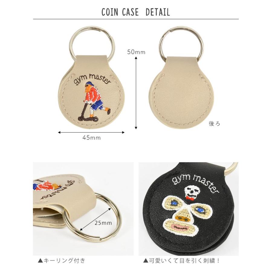 コインケース キーホルダー Airtag キーコインケース ミニ 500円玉 保護 ホルダー ケース カバー gym master ジム