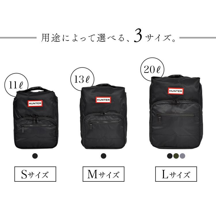 HUNTER リュック ハンター レディース A4 小さめ バックパック HUNTER リュック ハンター レディース A4 小さめ バックパック