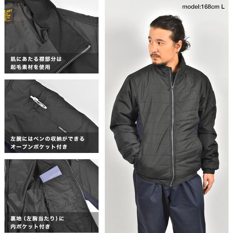カジメイク 作業着 メンズ ジャンパー 秋冬 M L LL 3L 4L 作業服