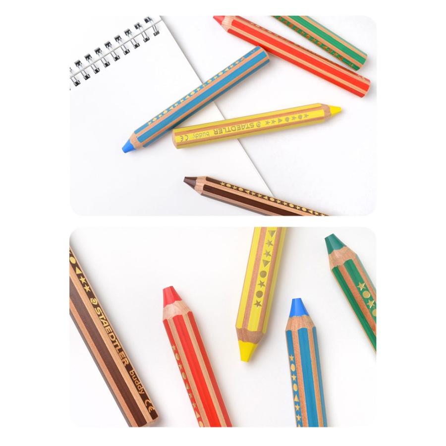 ステッドラー バディ Staedtler Buddy 色鉛筆 18色セット 18色 140 C18pb 太軸 ドイツ製 紙箱入り おしゃれ かわいい 六角軸 Kite 140c18pb Tis 通販 Yahoo ショッピング