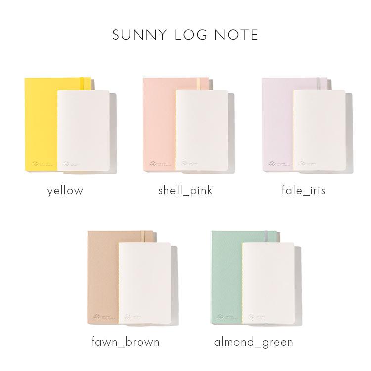 ログノート SUNNY サニー 手帳 A5 マンスリー 日記 ダイアリー