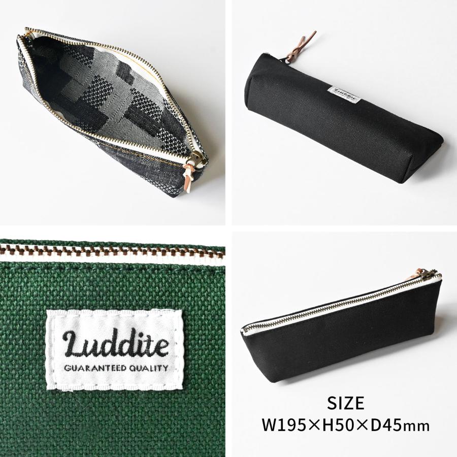 LUDDITE（ラダイト） ペンケース ボートペンケース スリム 岡山デニム