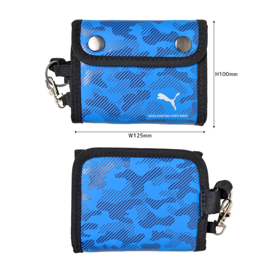 子供 財布 男の子 プーマ Puma キッズ 三つ折り財布 ジュニア ウォレット Pm299 小学生 首掛け紐付き 黒 青 スポーツブランド こども 通学 中学生 Kite Pm299 Tis 通販 Yahoo ショッピング