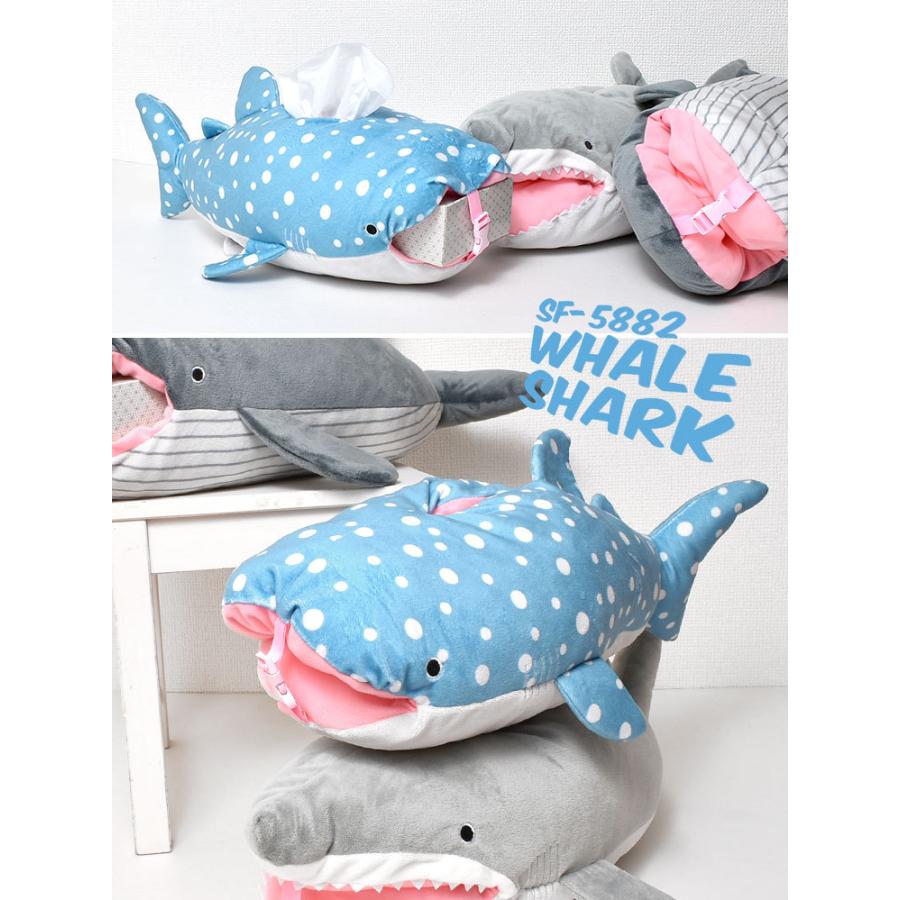 ティッシュボックスケース 吊り下げ 車 おしゃれ 壁掛け ティッシュカバー かわいい ぬいぐるみ ホオジロザメ ジンベイザメ クジラ インテリア 男の子 Kite Sf51 Tis 通販 Yahoo ショッピング