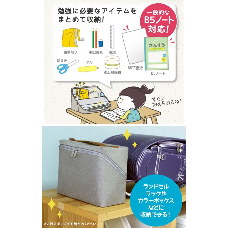 勉強バッグ 女の子 リビング学習 収納バッグ 勉強道具 収納 文房具 家庭学習 文房具入れ 勉強かばん レディース メンズ Kite Snc Lv2130 Tis 通販 Yahoo ショッピング