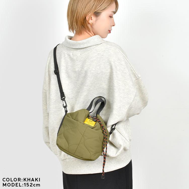 KiU（キウ） ショルダーバッグ レディース 軽量 パデッドポケッタフル