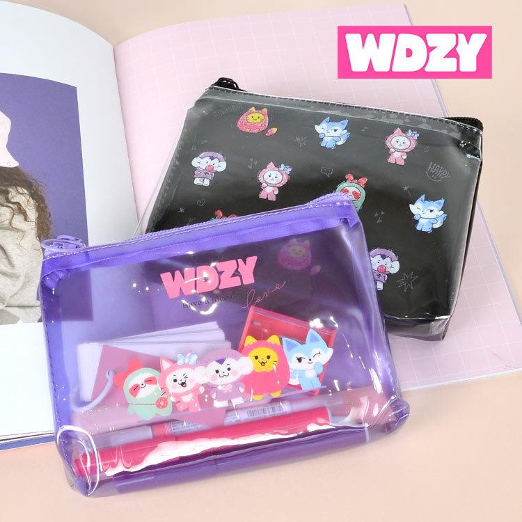 ペンケース Wdzy ヴィッジ ペンポーチ 透明 クリアポーチ 小物入れ 韓国 おしゃれ 女子 女の子 かわいい 小学生 中学生 高校生 通学 通勤 入学 Lineフレンズ Kj 4793 Tis 通販 Yahoo ショッピング