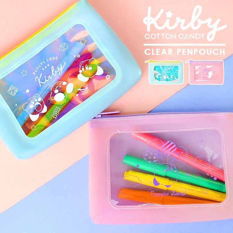 ペンケース 星のカービー 筆箱 クリア おしゃれ 大容量 高校生 小学生 可愛い ペンポーチ キャラクター ピンク 水色 パステル Kj Tis 通販 Yahoo ショッピング