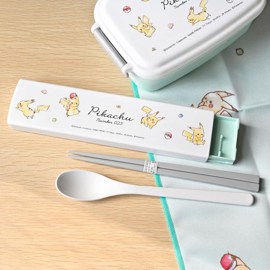 希少・激レア ポケモンセンター ピカチュウ 重箱とお箸のセット Pokemon（ポケモン） 箸セット 子供 箸 スプーン コンビセット