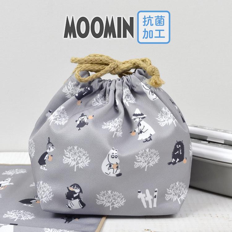 弁当袋 巾着 ムーミン 巾着袋 かわいい ランチ巾着 マチ付き ランチバッグ こども ランチ お