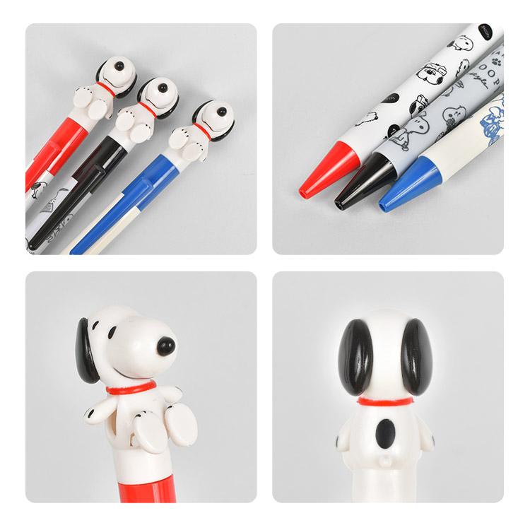 SNOOPY（スヌーピー） ボールペン キャラクター かわいい おしゃれ 黒