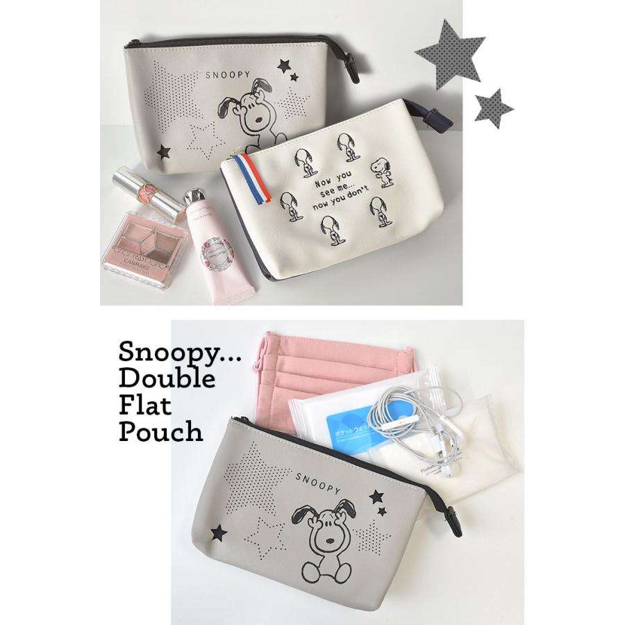 ポーチ スヌーピー 化粧ポーチ かわいい 中学生 コスメポーチ 高校生 Snoopy レディース メイクポーチ フラット 女子 通学 合皮 レザー 女性 Kj Sn Tis 通販 Yahoo ショッピング
