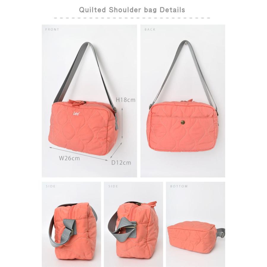 通園バッグ ショルダーバッグ Lee リー おしゃれ 女の子 キルティング