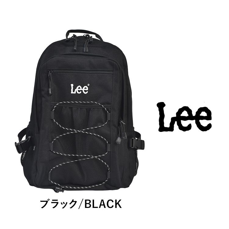 Lee（リー） リュック 28L 黒 通学 大容量 撥水 メンズ レディース 