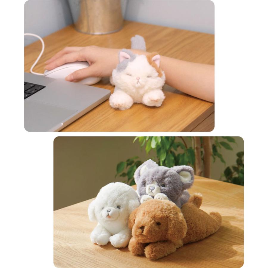 LivHeart（りぶはあと） ぬいぐるみ くたっとびより 猫 三毛猫 黒猫