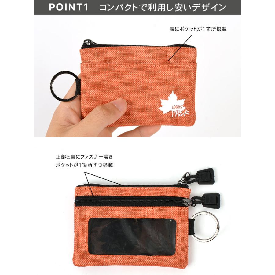 LOGOS コインケース LOGOSPark パスケース 財布 ロゴスパーク