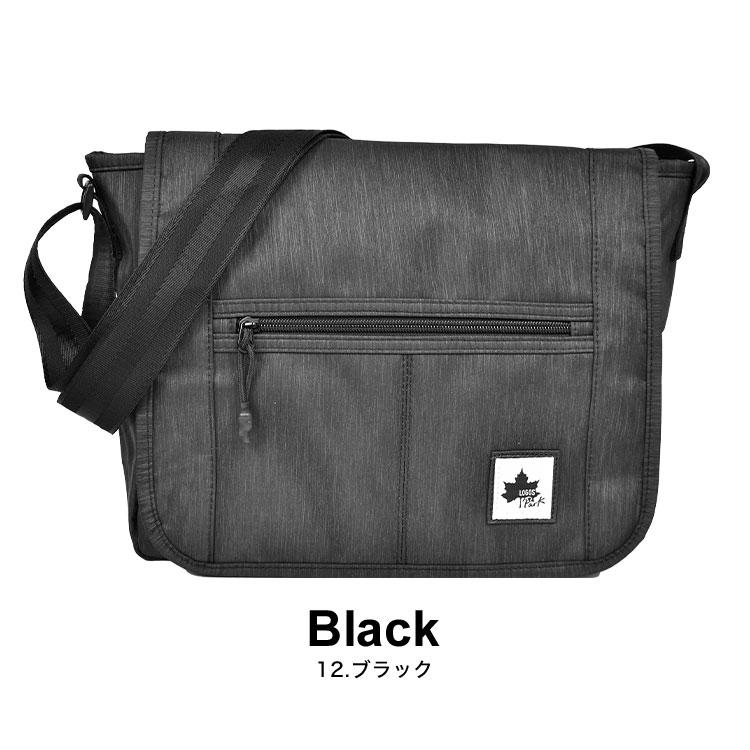 LOGOS（ロゴス） ショルダーバッグ メンズ 斜めがけ ブランド 鞄 黒