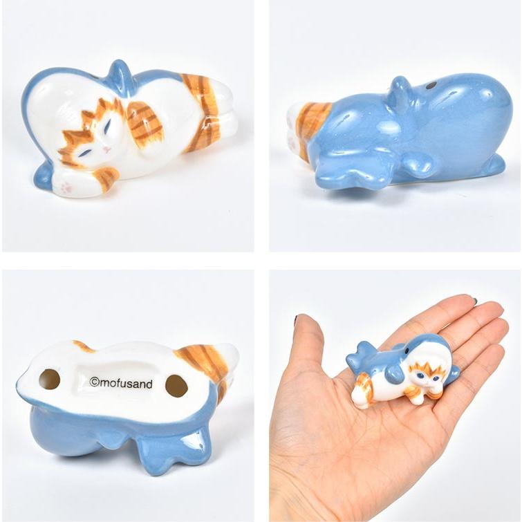 箸置き 陶器 猫 ねこ モフサンド mofusand かわいい おしゃれ おもしろ