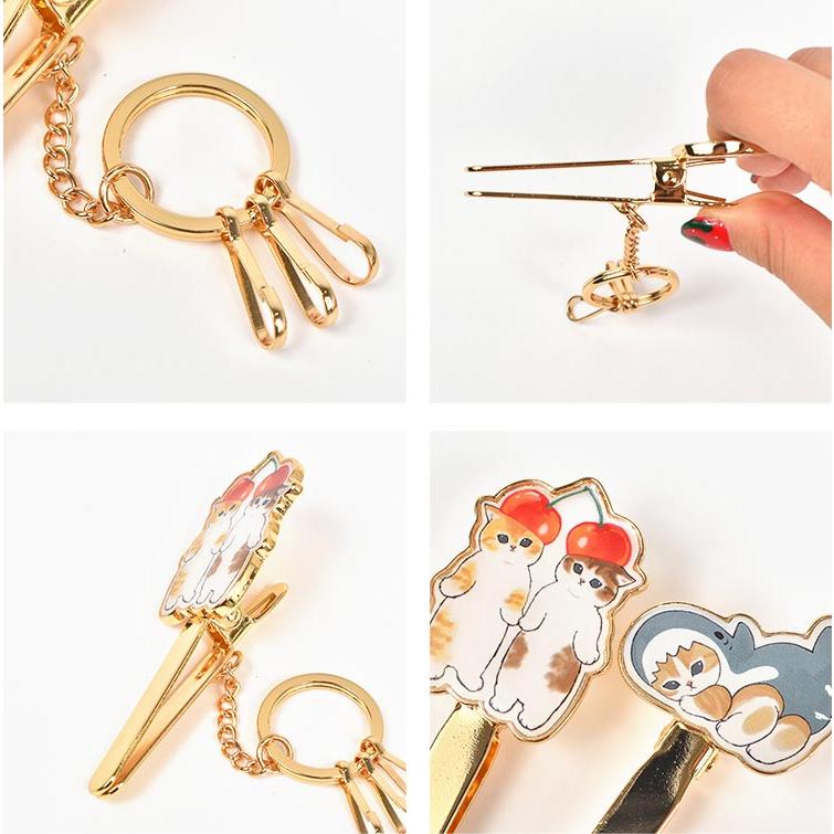 キークリップ 猫 モフサンド mofusand ねこ おしゃれ かわいい 可愛い