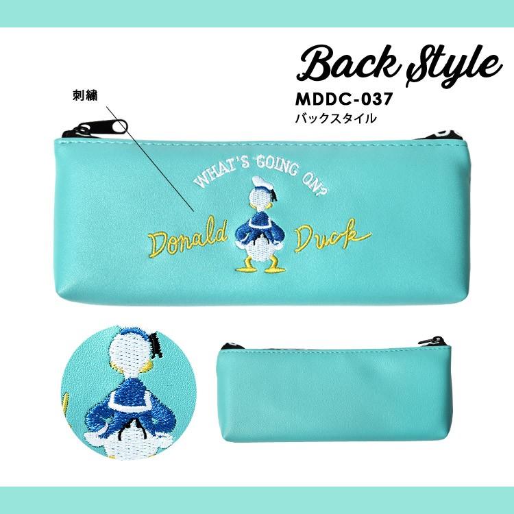 ペンケース ドナルド ディズニー Disney かわいい レザー おしゃれ ペンポーチ レディース 通学 大人 筆箱 細 キャラクター Mari Mddc 037 Tis 通販 Yahoo ショッピング
