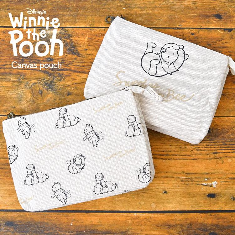 ポーチ くまのプーさん キャンバス ポーチ ディズニー キャラクター ミニポーチ 小物入れ コスメポーチ 化粧ポーチ 薄い Disney 可愛い おしゃれ プーさん Mari Mdfp 009 Tis 通販 Yahoo ショッピング