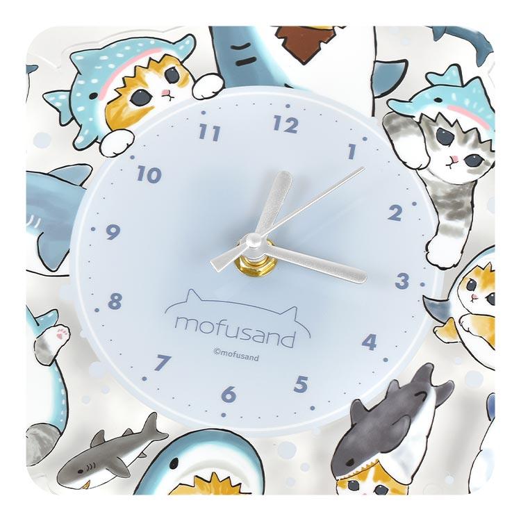 マリモクラフト 壁掛け時計 かわいい キャラクター mofusand マリモクラフト 壁掛け時計 かわいい キャラクター mofusand