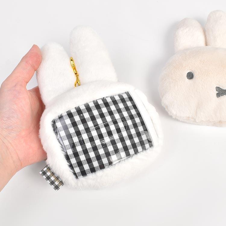 マリモクラフト パスケース ミッフィー miffy リール付き 定期入れ