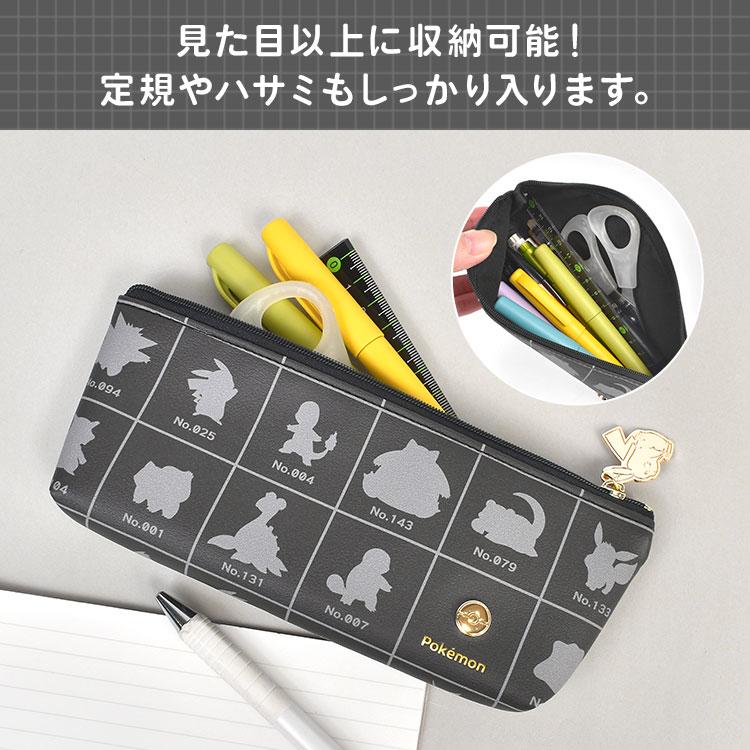 Pokemon（ポケモン） ペンケース ペンポーチ 大容量 おしゃれ