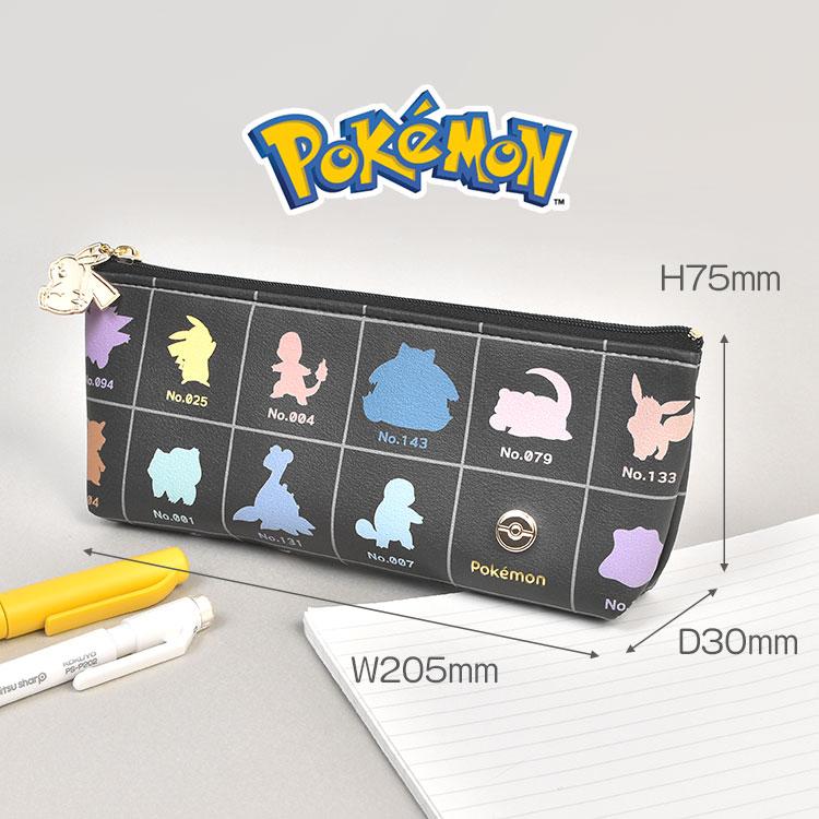 Pokemon（ポケモン） ペンケース ペンポーチ 大容量 おしゃれ