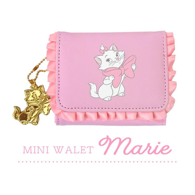 財布 マリーちゃん 中学生 小学生 ミニ財布 かわいい 折りたたみ財布 キッズ 三つ折り財布 通学 フリル 小銭入れ 合皮 おしゃれ ディズニー Disney Mari Sdcl 0105 Tis 通販 Yahoo ショッピング
