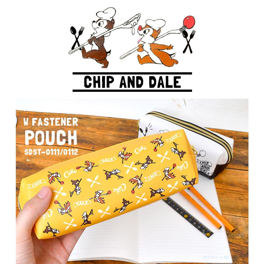 ペンケース チップ デール ディズニー Disney レディース 筆入れ 筆箱 かわいい キャラクター 大容量 Wルーム 通勤 通学 文具 小物入れ 子供 Mari Sdst 0111 Tis 通販 Yahoo ショッピング