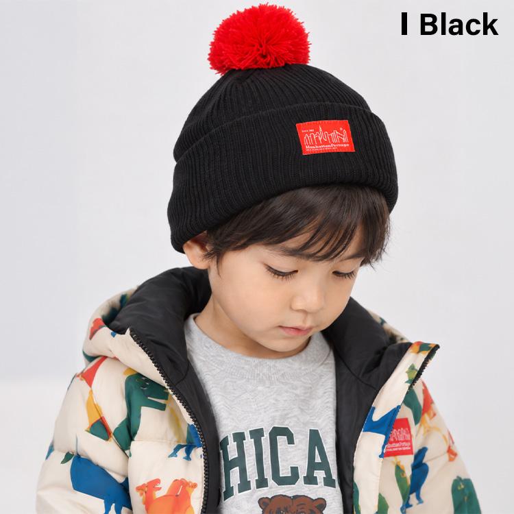 キッズ ニット帽 Manhattan Portage マンハッタンポーテージ MP234 厚手 ポンポンつき 女の子 男の子 子供 帽子 | Manhattan Portage | 04