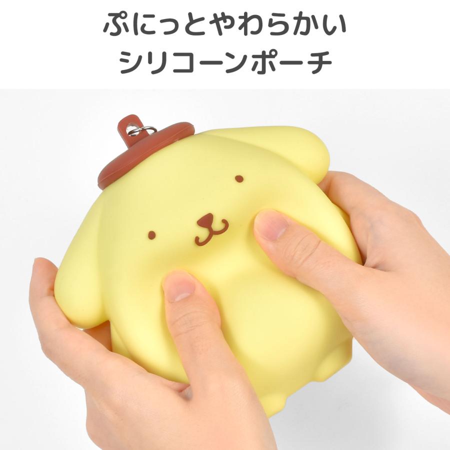サンリオ エコバッグ 折り畳み ポーチ付き ハローキティ クロミ マイメロディ シナモロール ポムポムプリン ぬいぐるみ キーホルダー | sanrio | 07