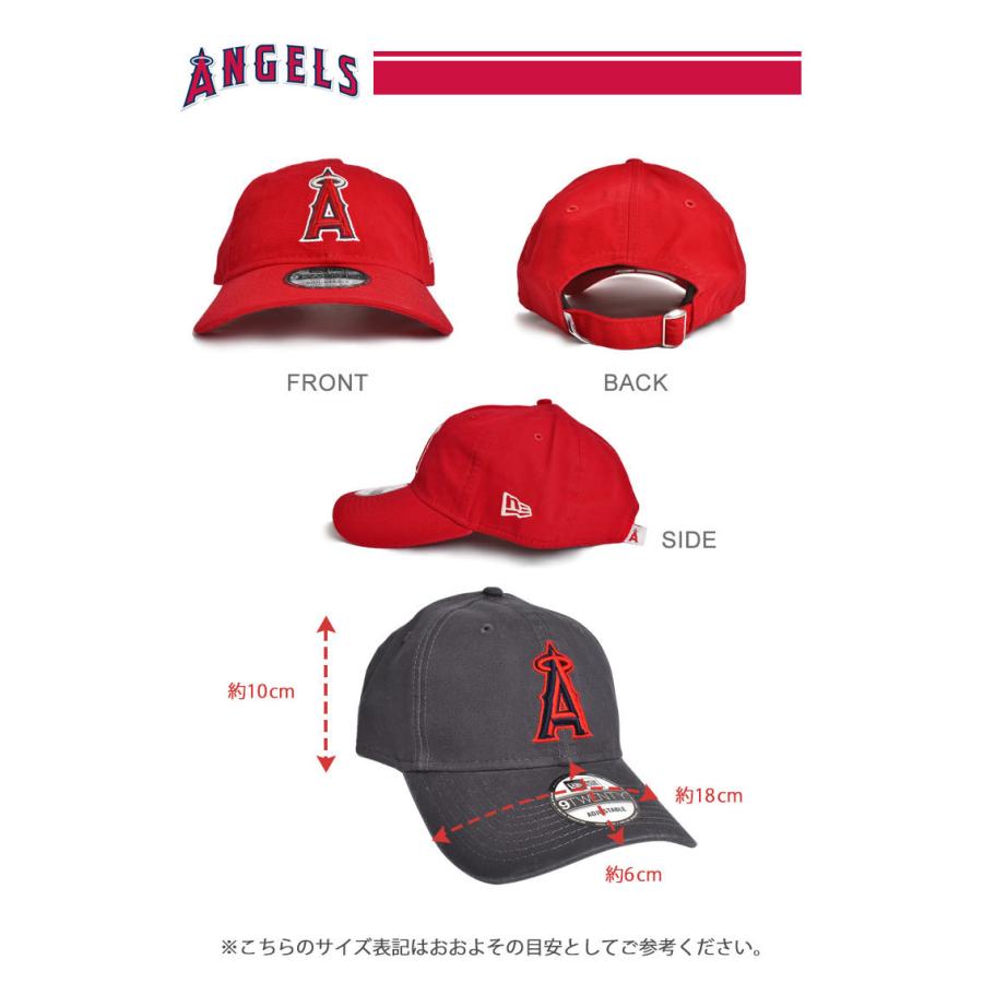 キャップ New Era 翔平 メンズ メジャーリーグ 9twenty レッド ロサンゼルス 送料無料 ニューエラ Angels エンジェルス エンゼルス 大谷 Mlb レディース グレー