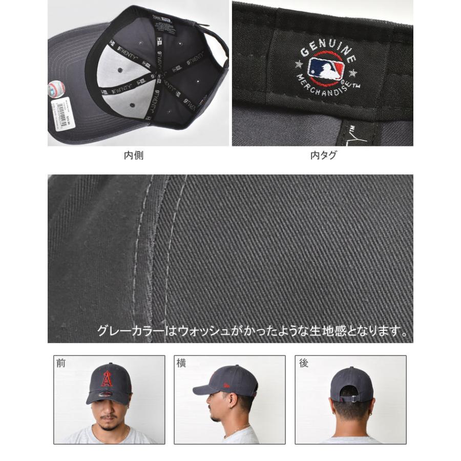 キャップ New Era 翔平 メンズ メジャーリーグ 9twenty レッド ロサンゼルス 送料無料 ニューエラ Angels エンジェルス エンゼルス 大谷 Mlb レディース グレー