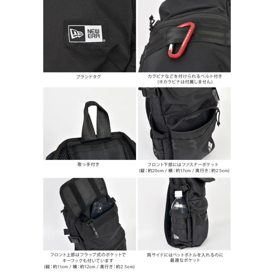 Ys ✖️new era ブラック ボディバッグ ニューエラ NEW ERA 正規取扱店 ウエストバッグ メンズ レディース