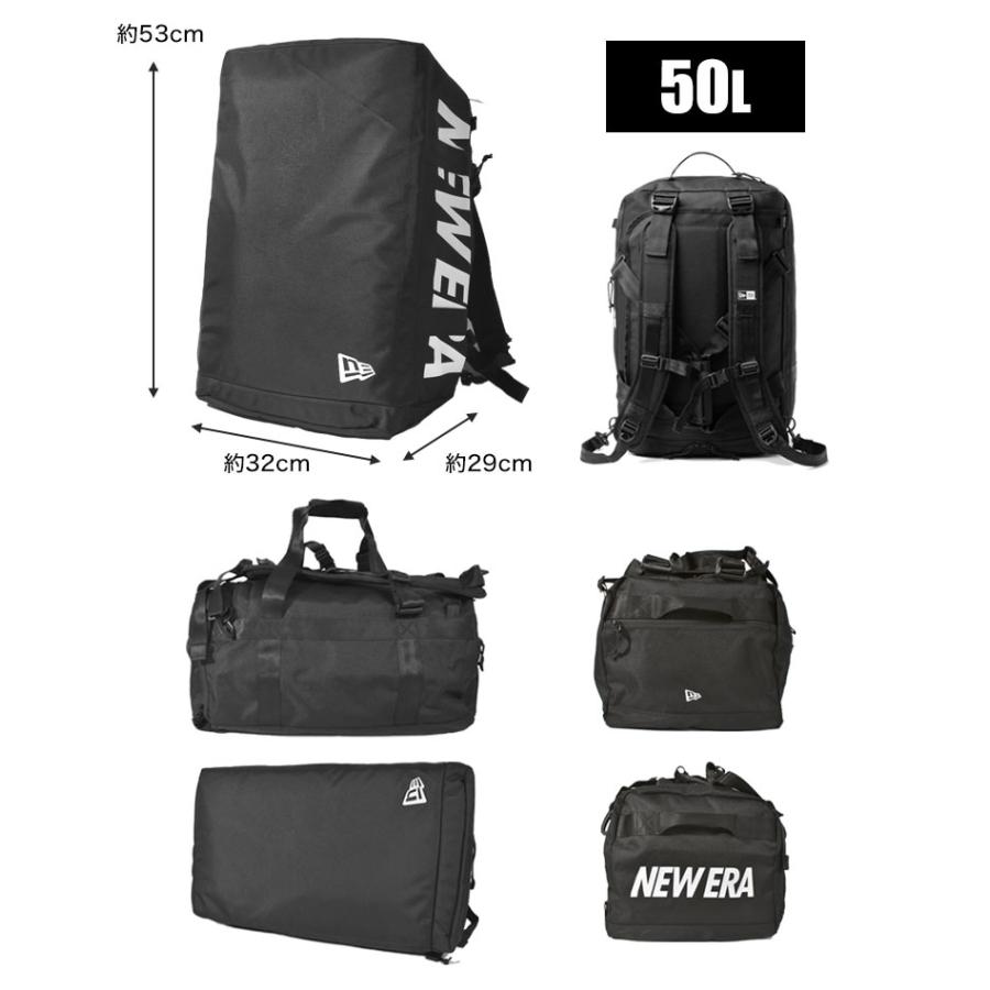 NEW ERA（ニューエラ） ボストンバッグ リュック メンズ 50L 大容量