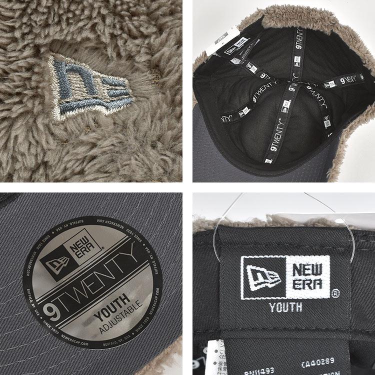 NEW ERA（ニューエラ） キャップ キッズ 冬 9twenty ミンクフリース