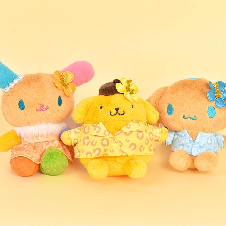 sanrio（サンリオ） マスコット ぬいぐるみ キーホルダー 日焼け