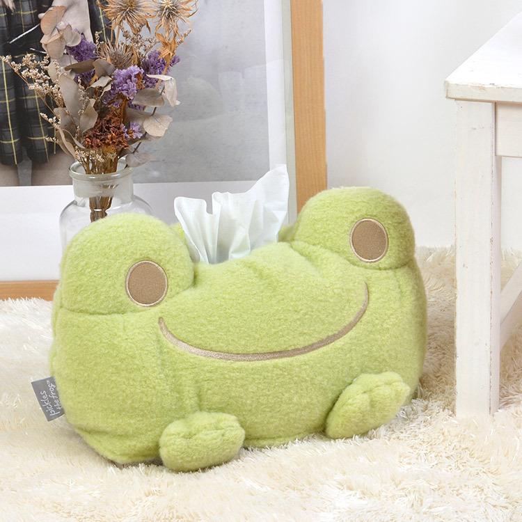 ティッシュケース かえるのピクルス おしゃれ かわいい ティッシュカバー ティッシュボックスケース キャラクター インテリア 生活雑貨 ぬいぐるみ Nkj Pcs Tis 通販 Yahoo ショッピング