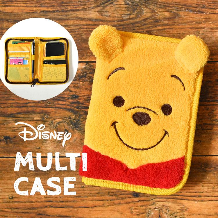 くまのプーさん マルチポーチ キャラクター 母子手帳ケース パスポートケース ポーチ 通帳 カード お薬手帳ケース Disney ディズニー 小物入れ Nkj Pooh Mltcs Tis 通販 Yahoo ショッピング
