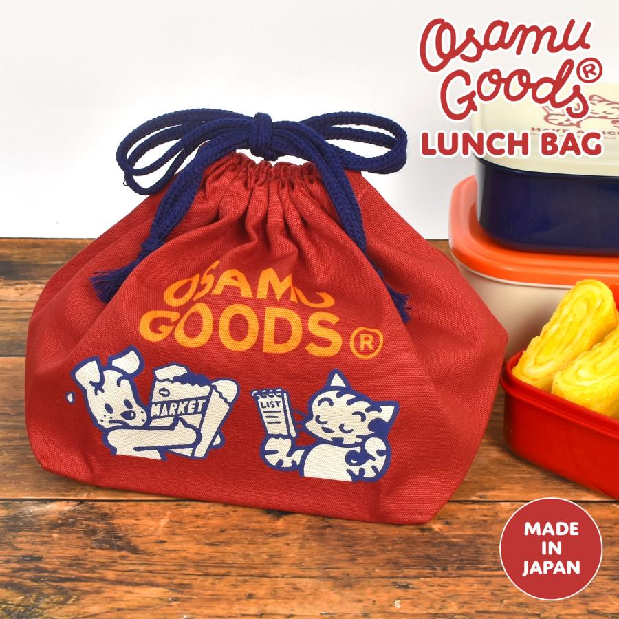 OSAMU GOODS（オサムグッズ） お弁当袋 ランチ巾着 弁当 巾着